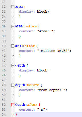 Άσκηση 4 Λύση: Well-Formed XML Documents & CSS (1/3) oceans1.