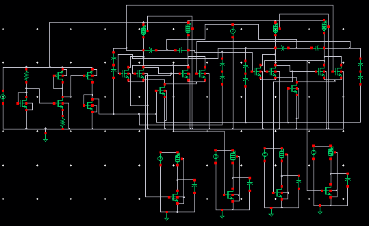 Στο διάγραμμα της Εικόνας 6.35 παρουσιάζονται με μπλε το ρεύμα του buffer και με κόκκινο το ρεύμα πόλωσης Ibias του S-QVCO. Εικόνα 6.