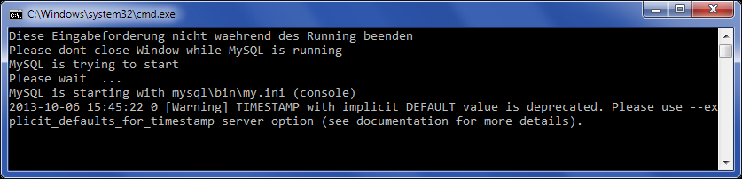 δεν μπορεί να εντοπίσει τον MySQL Server του XAMPP. Για να το επιβεβαιώσετε, εκκινήστε την εφαρμογή ελέγχου των services (υπηρεσίες) που τρέχουν στο παρασκήνιο των Windows (Εικόνα 2).