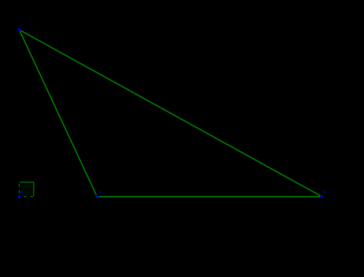 ο Το τρίγωνο BΔΓ είναι ορθογώνιο με την γωνία Δ ορθή όποτε από το «άπαιχτο» Πυθαγόρειο θεώρημα έχω : ΒΓΔ α = ΔΒ + ΔΓ ΔΒ = γ ΑΔ ΔΓ =