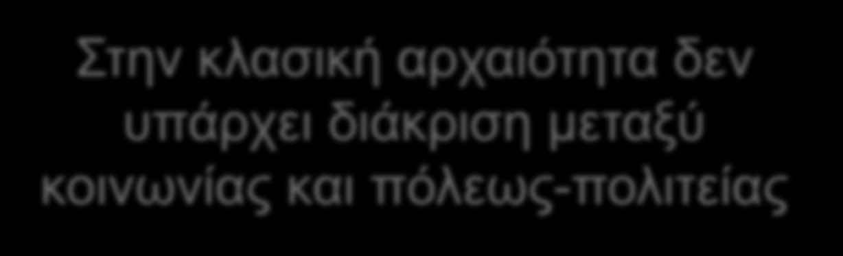 1.2 Η ΠΌΛΙΣ ΚΑΙ Ο ΠΟΛΙΤΗΣ 2/12 Στην κλασική αρχαιότητα