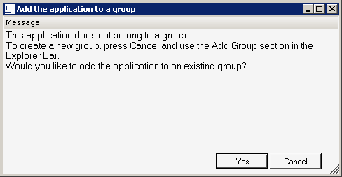 Examination, (6/11) Ενέργεια < Manage application Group Membership > Προαιρετική ενέργεια με την οποία ο