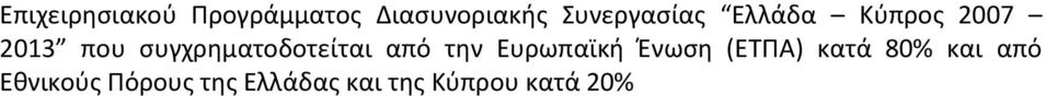 συγχρηματοδοτείται από την Ευρωπαϊκή Ένωση (ΕΤΠΑ)