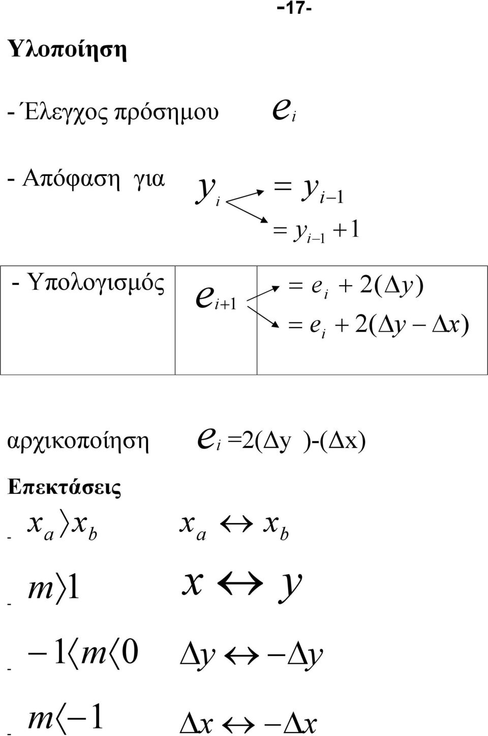 e+ e e + 2( ) + 2( ) αρχικοποίηση