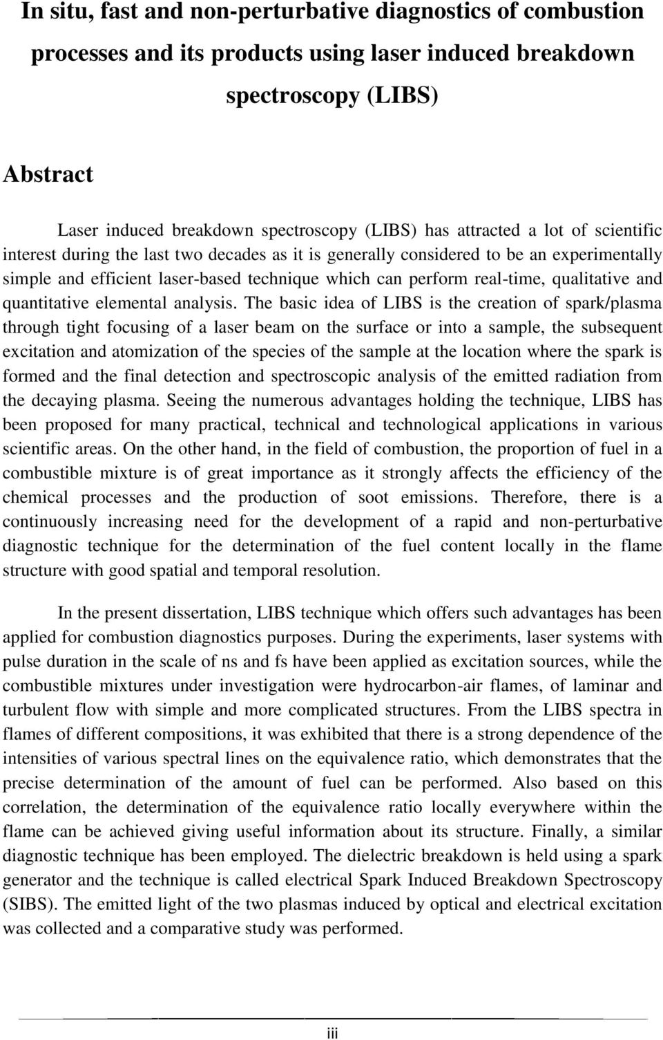 qualitative and quantitative elemental analysis.