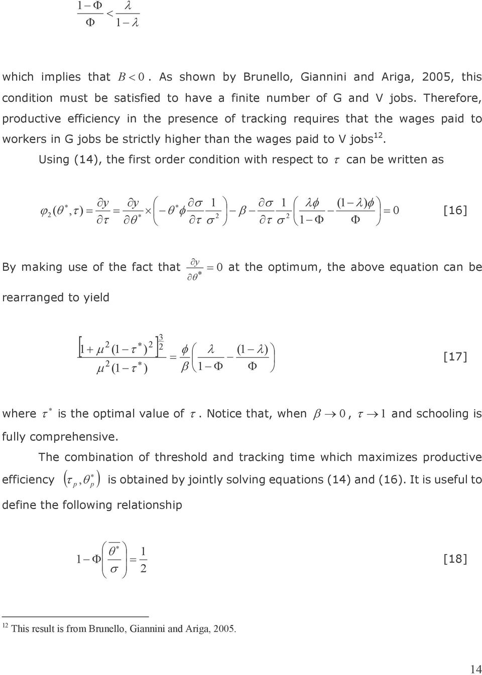 θ [ ] + µ / τ 1 φ λ / λ1 µ / τ 1 = β Φ L?AM = ) > Φ L?