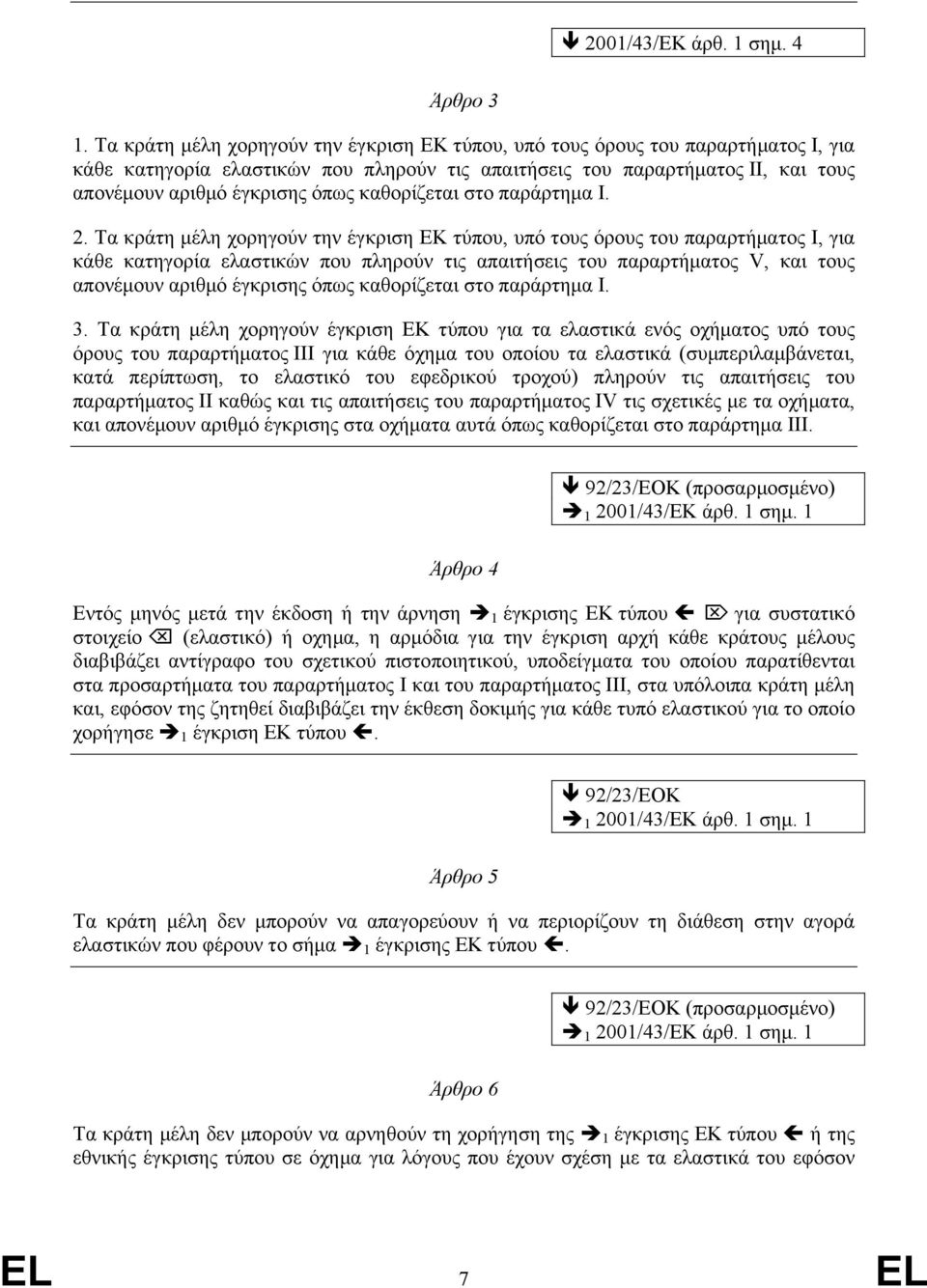 καθορίζεται στο παράρτηµα Ι. 2.