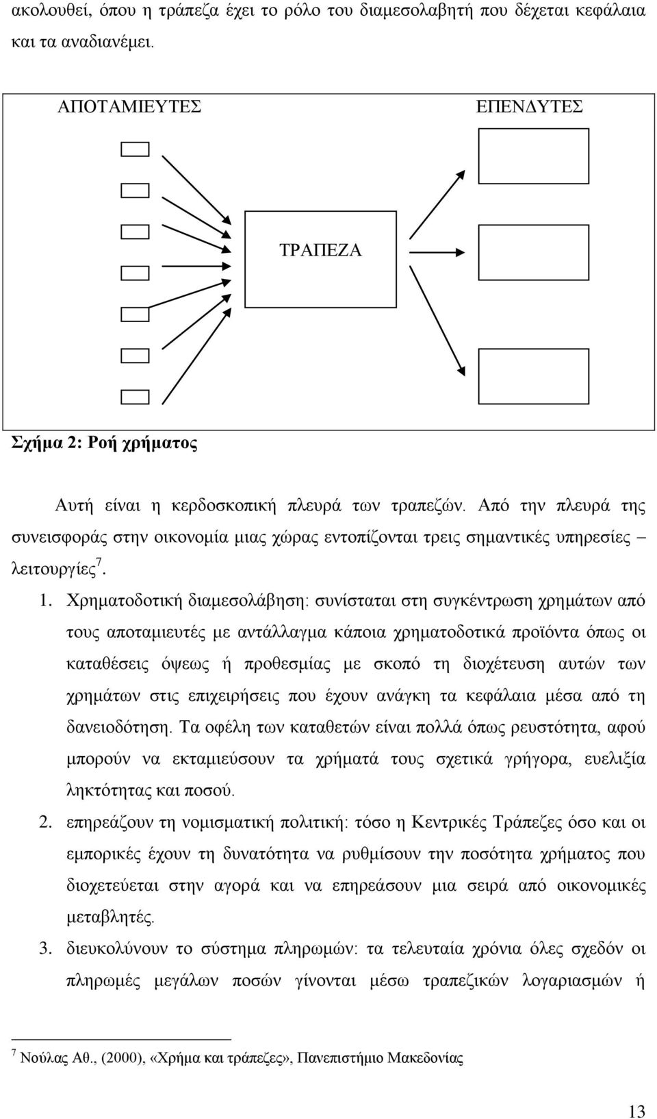 Υξεκαηνδνηηθή δηακεζνιάβεζε: ζπλίζηαηαη ζηε ζπγθέληξσζε ρξεκάησλ απφ ηνπο απνηακηεπηέο κε αληάιιαγκα θάπνηα ρξεκαηνδνηηθά πξντφληα φπσο νη θαηαζέζεηο φςεσο ή πξνζεζκίαο κε ζθνπφ ηε δηνρέηεπζε απηψλ