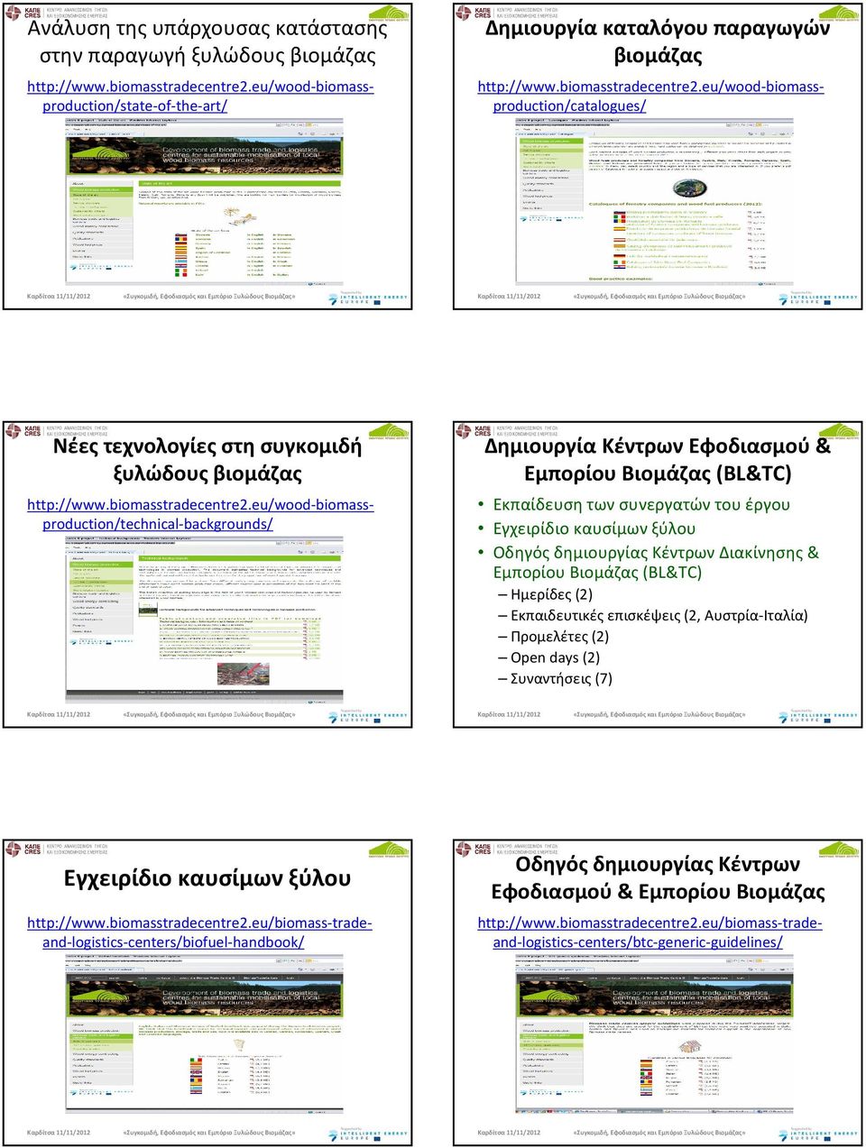 eu/wood-biomassproduction/catalogues/ Νέες τεχνολογίες στη συγκομιδή ξυλώδους βιομάζας http://www.