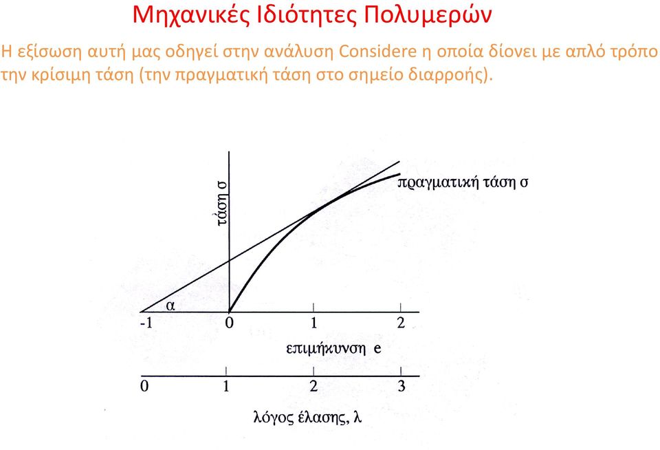 οποία δίονει με απλό τρόπο την κρίσιμη