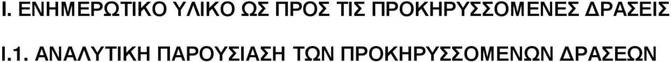 ΡΑΣΕΙΣ Ι.1.