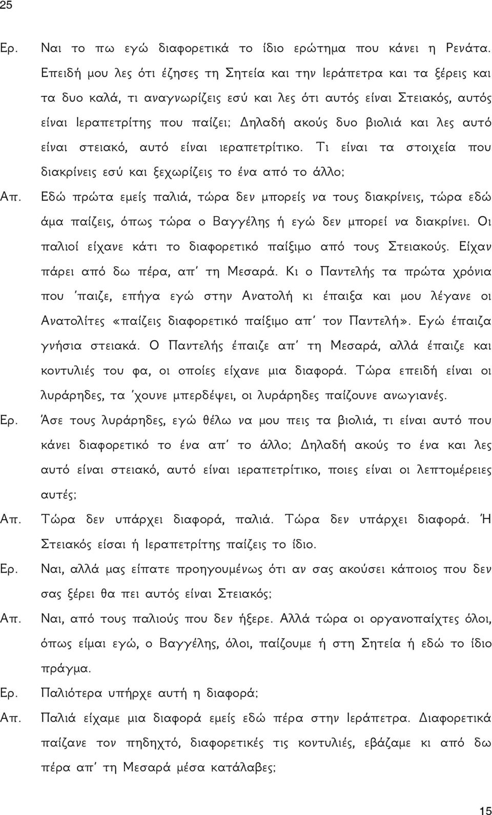 και λες αυτό είναι στειακό, αυτό είναι ιεραπετρίτικο.