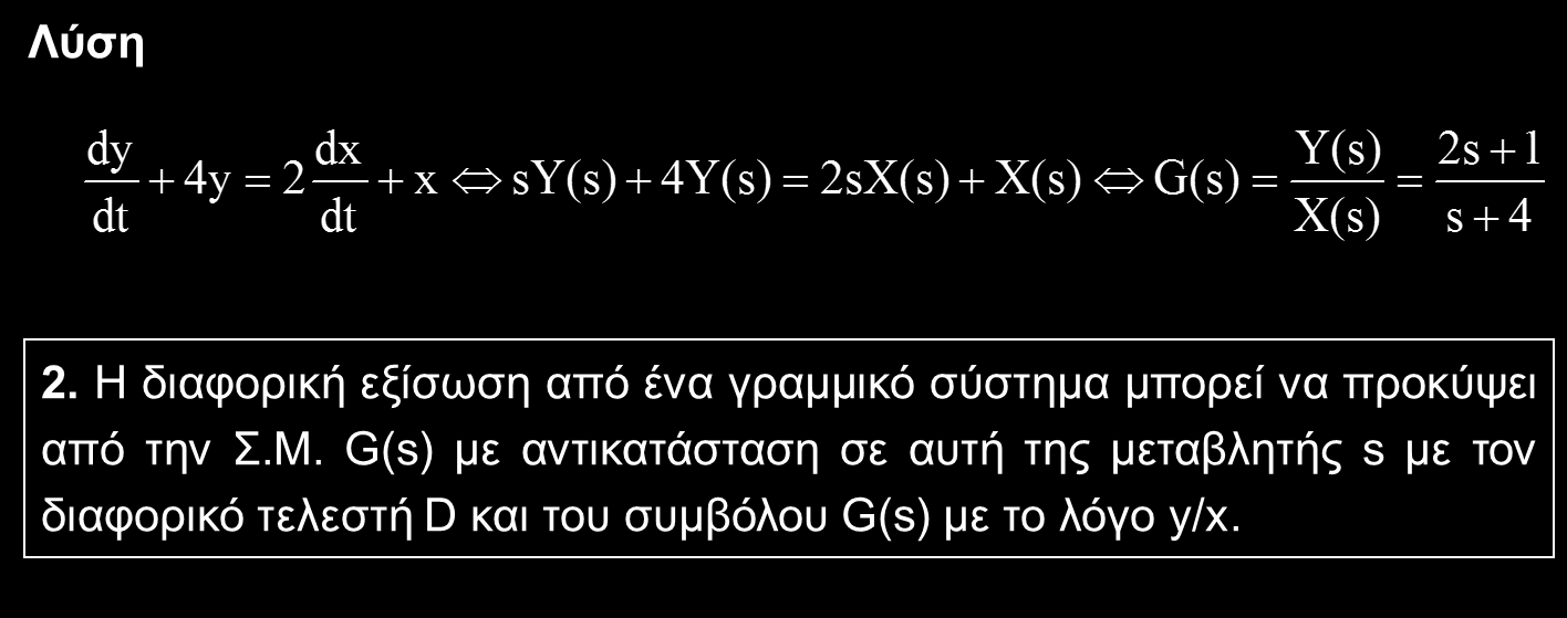 Ιδιότητες