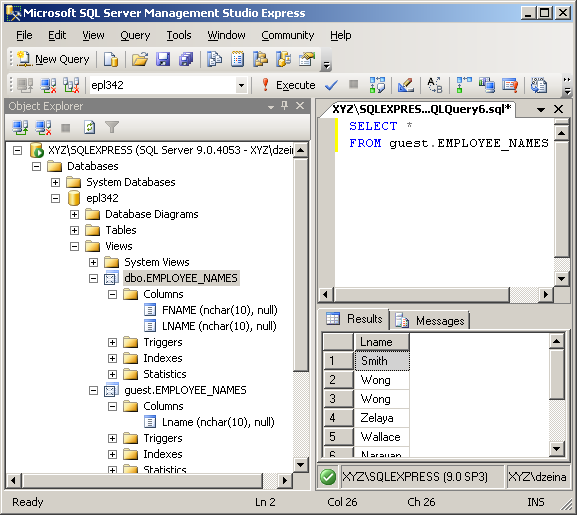 Όςεηο ζε SQL (Views in SQL) Μηα όςε είλαη έλαο λνεηόο πίλαθαο ( virtual table) ν νπνίνο παξάγεηαη από άιινπο θαλνληθνύο πηλάθεο (Base-Tables) Σηελ πξάμε κηα όςε δελ είλαη ηίπνηα