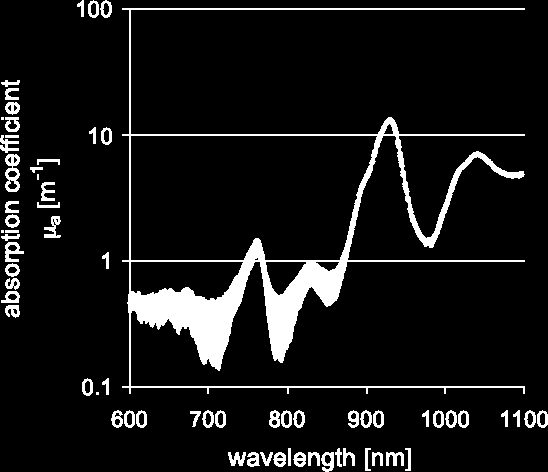 musp (nm) = musp_rayleigh (nm) + musp_mie.fibers (nm) Ως εκ τούτου, η σκέδαση του χορίου συμπεριφορά εξηγείται από το συνδυασμό του Mie και σκέδαση Rayleigh κυρίως από ίνες κολλαγόνου.