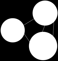 σε ένα δίκτυο που είναι περισσότερο πυκνά συνδεδεμένο με το υπόλοιπο του δικτύου (σχήμα 2). Αυτή η ομοιογένεια των συνδέσεων δείχνει ότι το δίκτυο έχει ορισμένες φυσικές διαιρέσεις στο εσωτερικό του.