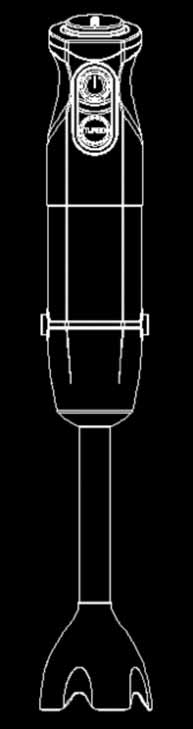 SBS-1000RBIN Stick Blender Set Ραβδομπλέντερ Σετ Пасатор сет GB