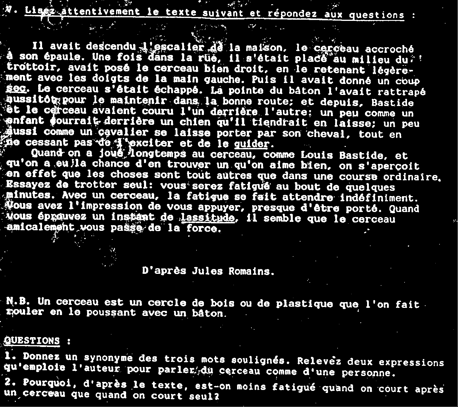 2.1 Étude de consignes d activité isolées Figure 39 Activité