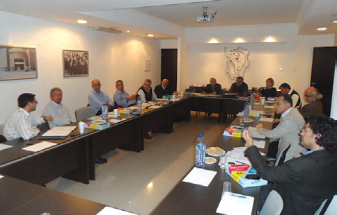 4 ΔΕΚΕΜΒΡΙΟΣ 2014 Πρωτοβουλίες της Εκκλησίας της Κύπρου και άλλα θέματα συζητήθηκαν στη συνάντηση μεταξύ ΕΒΕΑ και Αρχιεπισκόπου Κύπρου Ζ ητήματα που έχουν σχέση με τη συντήρηση εκκλησιαστικών