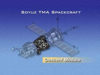 Εικόνα 2.41 Μονάδα καθόδου του Soyuz [46] Η μονάδα έχει ένα περισκόπιο που επιτρέπει στο πλήρωμα να βλέπει το στόχο σύζευξης στο σταθμό ή κάτω στη Γη.
