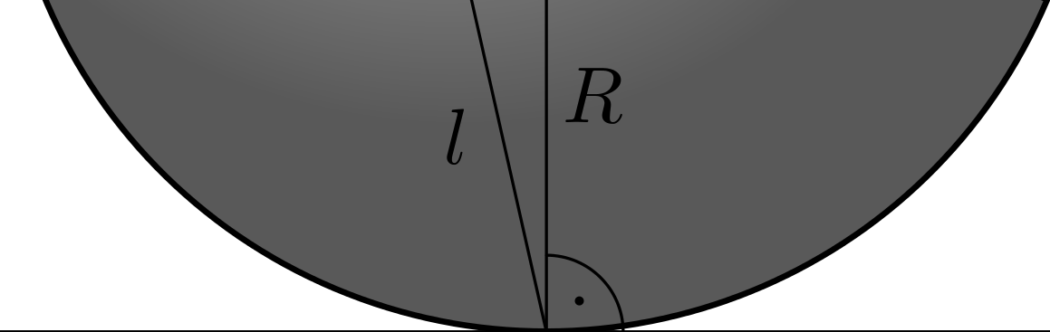 Moment zotrvačnosti polgule okolo ťažiska je zo Steinerovej vety I= 2 5 mr2 m 9 64 r2 = 83 320 mr2.