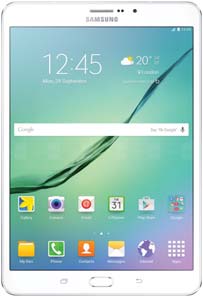 TABLETS 389 TAB.00141/2 37.71 LARGE SAMSUNG Galaxy Tab S2 T713 Οθόνη αφής 8.0 Super Amoled Μνήμη 32GB Quad-core 1.8GHz + Quad-core 1.4GHz RAM 3GB Android OS v6.0 Marshmallow Webcam 8.0MP και 2.