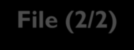 Παράδειγμα χρήσης της κλάσης File (2/2) public static void listdirectory(file dir){ try { if(!dir.exists() dir.isfile()) System.out.println("Directory " + dir.