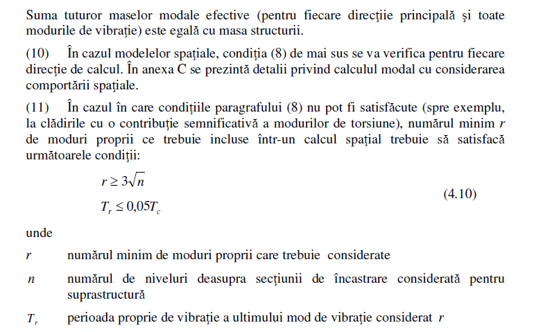 Inginerie Seismică Laborator - 27-9. Combinarea acţiunii seismice cu alte tipuri de acţiuni Combinaţiile de încărcări pentru verificarea acţiunilor se întocmesc conform CR0-2005.