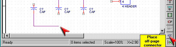 Εικόνα 5.18 Στην περίπτωση που ένα pin είναι bus pin (pin διαύλου) (D17[1..2]) µπορούµε να συνδέσουµε το δίαυλο κατευθείαν σε αυτό. Εικόνα 5.