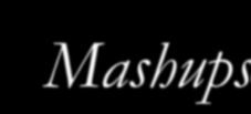 Mashups Mashup (μουσική), ένα είδος μουσικής στο οποίο τα κομμάτια αποτελούνται εξολοκλήρου από τμήματα άλλων τραγουδιών Mashup (βίντεο), δημιουργία ολοκληρωμένου βίντεο από