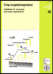 Εξατμισοδιαπνοή [Evapotranspiration] Εξατμισοδιαπνοή = Εξάτμιση + Διαπνοή Ακτινοβολία Θερμοκρασία και υγρασία αέρα Ταχύτητα ανέμου Τύπος Ποικιλία Στάδιο ανάπτυξης FAO, paper 56, http://www.fao.