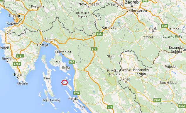2. PODACI O LOKACIJI I OPIS LOKACIJE ZAHVATA 2.1. Geografski položaj Primorsko-goranska županija nalazi se na zapadu Republike Hrvatske te zauzima 3.582 km 2 kopnene površine.