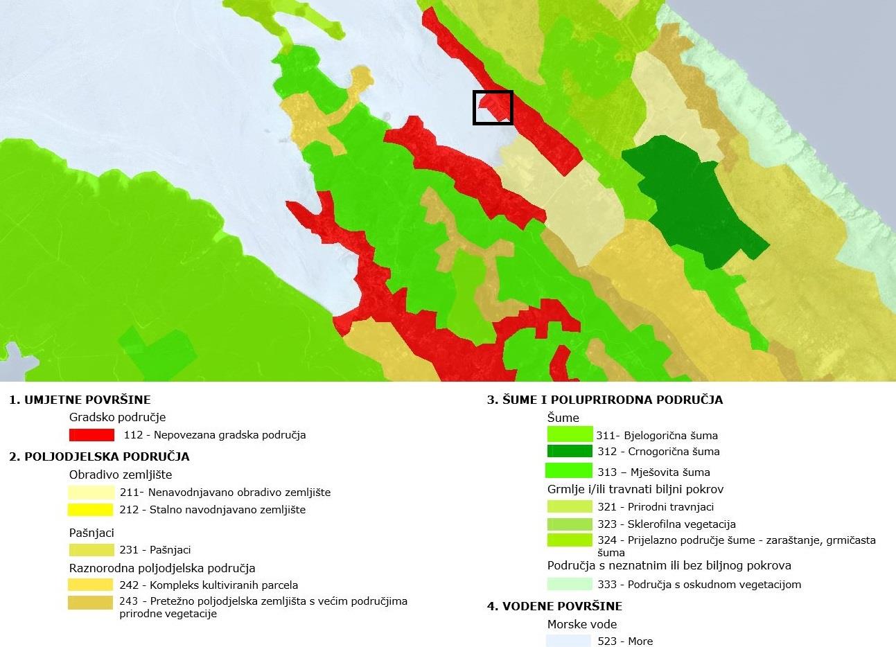 obale su naprotiv, zelene i šumovite. Planinski okvir omogućava jedinstvene i sveobuhvatne vizure.