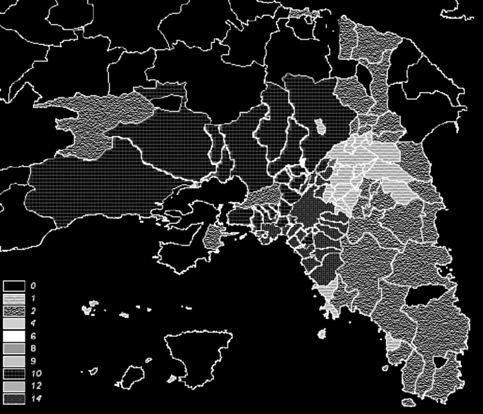 ΚΕΙΜΕΝΑ ΠΟΛΕΟΔΟΜΙΑΣ ΧΩΡΟΤΑΞΙΑΣ ΚΑΙ ΑΝΑΠΤΥΞΗΣ τροφία είναι σχεδόν πενταπλάσιο σε αυτές τις κοινότητες σε σχέση µε τον µέσο όρο των υπολοίπων δήµων-κοινοτήτων.