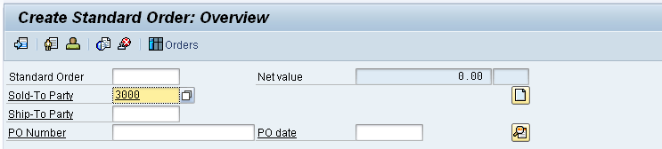 Στο Tab που αναγράφει Customer (general), στο πεδίο αναζήτησης Search term βάζουμε το μεμονωμένο τριψήφιο αριθμό (###) που μας έχει δοθεί. Μετά κάνουμε κλικ στο.