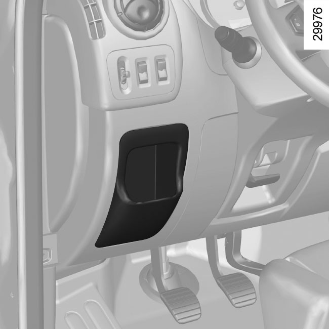 ΑΣΦΑΛΕΙΕΣ (1/5) Το αυτοκίνητό σας είναι εξοπλισμένο με δύο ασφαλειοθήκες: μέσα στην καμπίνα επιβατών και μέσα στο χώρο του κινητήρα.