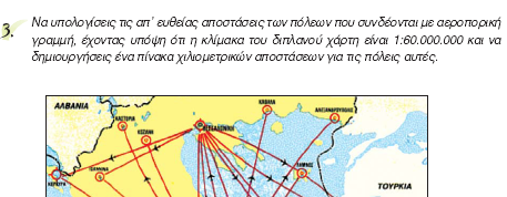 Σελίδα 92 Σχόλιο: Τα ανάλογα ποσά εισάγονται παρακάτω (στην σελίδα 96 ). Σελίδα 93 Σχόλιο: Τα μόνα ονόματα που διαβάζονται στον χάρτη είναι τα ΑΛΒΑΝΙΑ, ΤΟΥΡΚΙΑ.