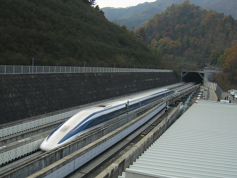 Μαγνητική Ανύψωση με Υπεραγωγούς SCMaglev (Superconducting Maglev) 581 km/h (2003)