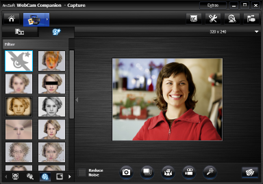 Εφαρμογή Εφέ σε Βίντεο ή Εικόνα Πολλές από τις δυνατότητες του ArcSoft Magic-i Visual Effects είναι ενσωματωμένες στο ArcSoft WebCam Companion, έτσι ώστε να μπορείτε να συνεχίσετε να απολαμβάνετε τα