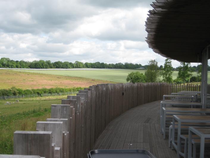 Winchester United Kingdom Restaurant 2008 140 m3 Plato Wood FSC Spruce cladding Principal: Marwell