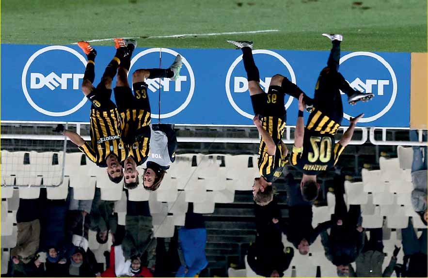 AEK FC THE OFFICIAL MATCH PROGRAMME «ΤΟ ΜΥΣΤΙΚΟ ΤΗΣ ΔΙΑΧΕΙΡΙΣΗΣ ΤΟ ΤΑΛΕΝΤΟ ΚΑΙ Ο ΧΑΡΑΚΤΗΡΑΣ» Δεν είχε την παραμικρή φιλοδοξία να κάνει διάλεξη περί εταιρικής διαχείρισης, αλλά κέρδισε το χειροκρότημα