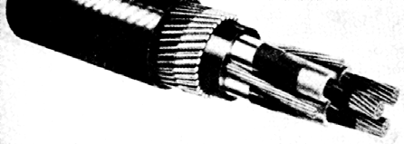Глава II, Енергетски кабли и ниивни конструктивни елементи а) Енергетски кабел со арматура (механичка заштита) од челични ленти б) Подморски кабел со арматура (механичка заштита) од челични жици со