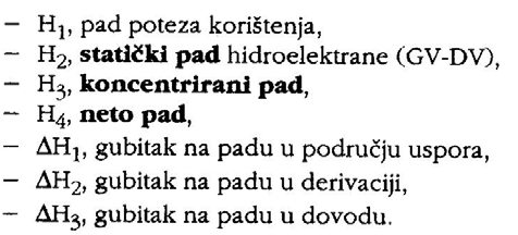 Derivacijska HE s dovodom/derivacijom pod tlakom Tlačni dovod