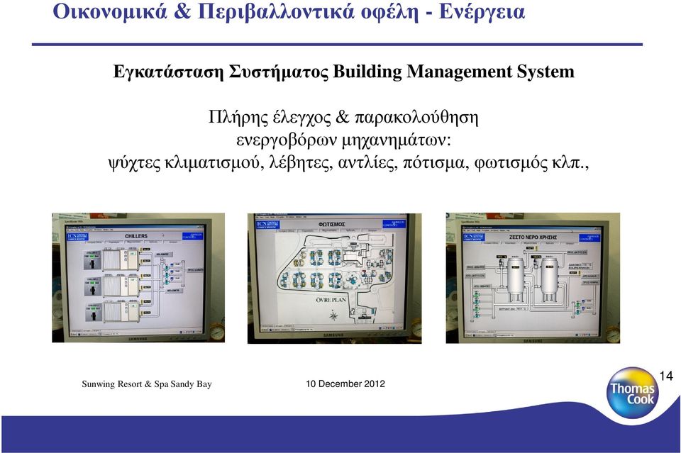 Πλήρης έλεγχος & παρακολούθηση ενεργοβόρων