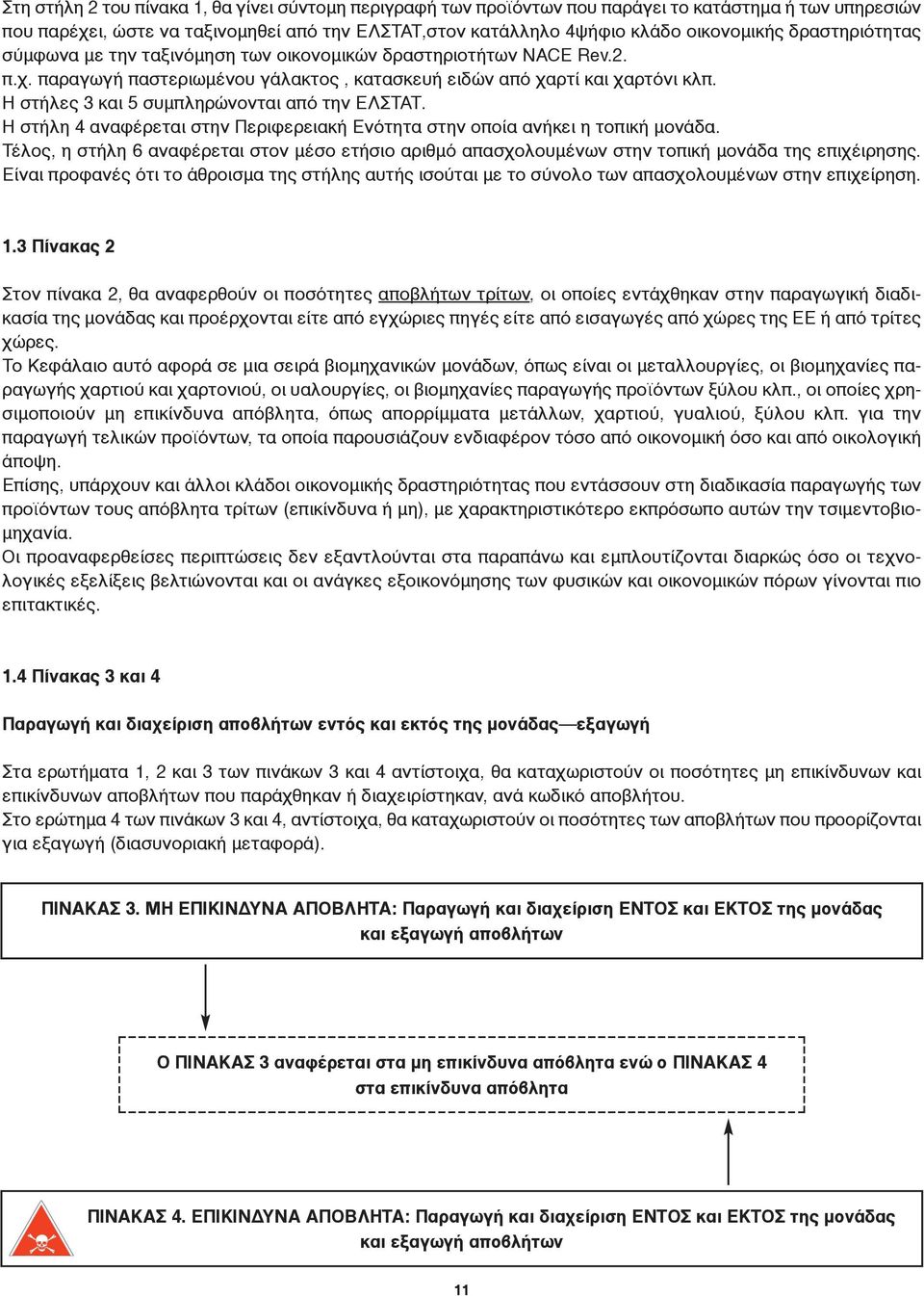 Η στήλες 3 και 5 συμπληρώνονται από την ΕΛΣΤΑΤ. Η στήλη 4 αναφέρεται στην Περιφερειακή Ενότητα στην οποία ανήκει η τοπική μονάδα.