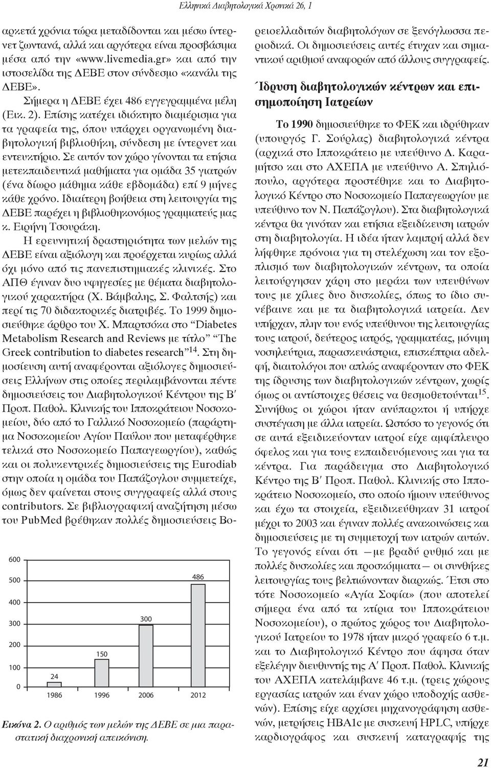 Σήμερα η ΔΕΒΕ έχει 486 εγγεγραμμένα μέλη (Εικ. 2). Επίσης κατέχει ιδιόκτητο διαμέρισμα για τα γραφεία της, όπου υπάρχει οργανωμένη δια - βητολογική βιβλιοθήκη, σύνδεση με ίντερνετ και εντευκτήριο.