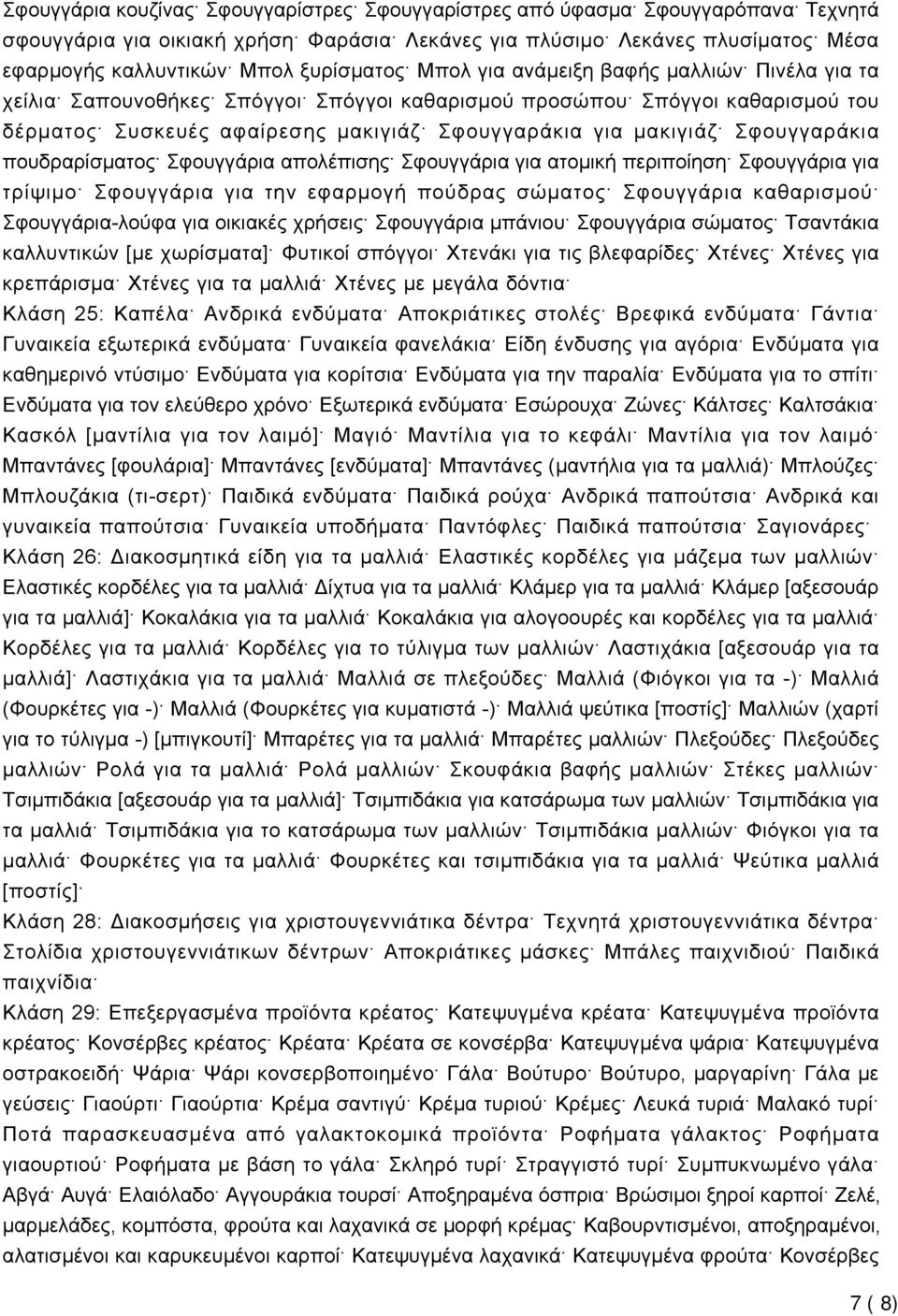 Σφουγγαράκια πουδραρίσματος Σφουγγάρια απολέπισης Σφουγγάρια για ατομική περιποίηση Σφουγγάρια για τρίψιμο Σφουγγάρια για την εφαρμογή πούδρας σώματος Σφουγγάρια καθαρισμού Σφουγγάρια-λούφα για