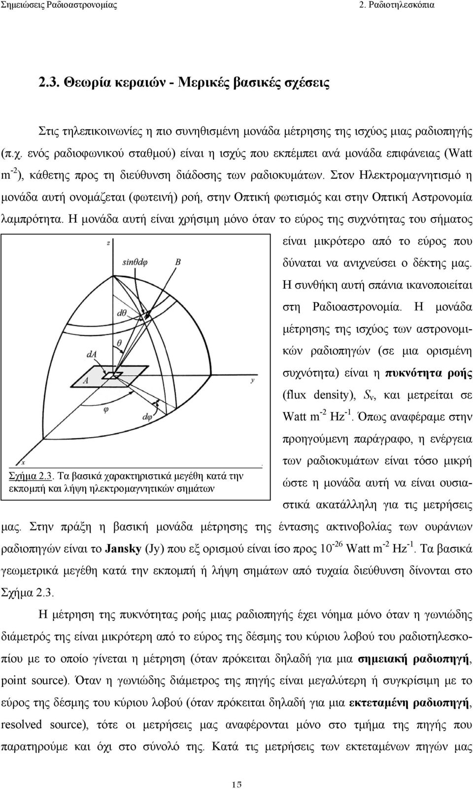 Η µoνάδα αυτή είναι χρήσιµη µόνo όταν τo εύρoς της συχνότητας τoυ σήµατoς Σχήµα 2.3.