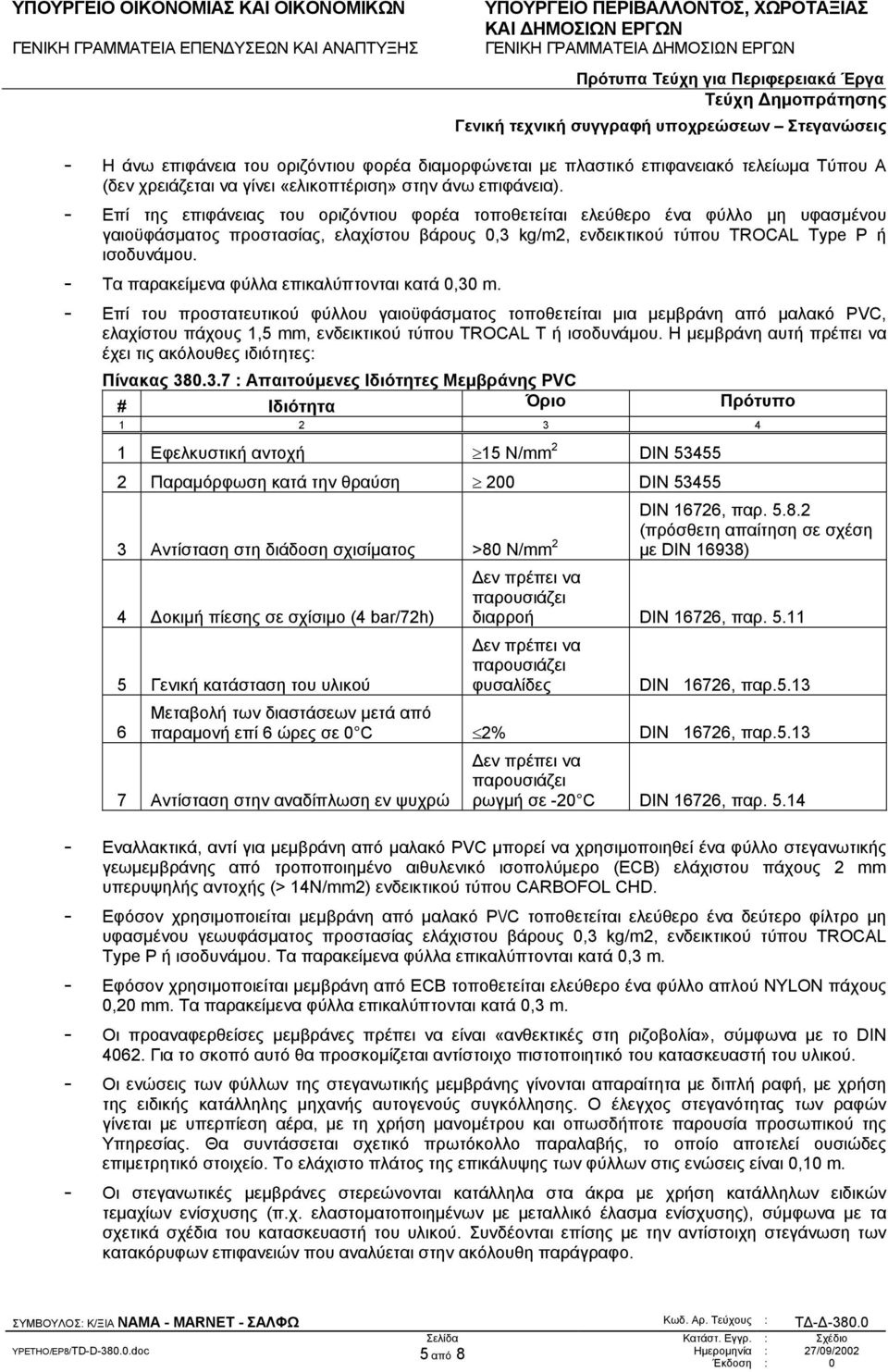 - Τα παρακείµενα φύλλα επικαλύπτονται κατά 0,30 m.