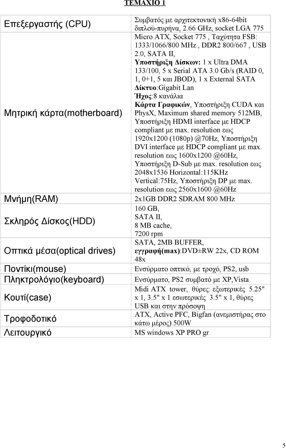 0, SATA ΙΙ, Υποστήριξη Δίσκων: 1 x Ultra DMA 133/100, 5 x Serial ATA 3.